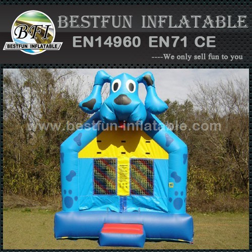 Cartoon Dog Inflatable Mini Bouncing House