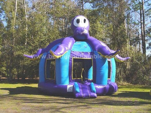 Joey octopus big bounce house