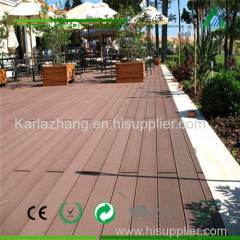 Simple Color wpc decking floor tiles made in china