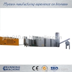 Bamboo biomass pellet gasifier and gas generator set