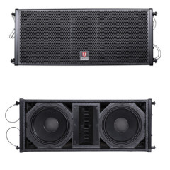 VCM dual 10'' power line array system from guangzhou oem