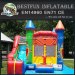 Inflatable jumping castle crayola combo bouncy