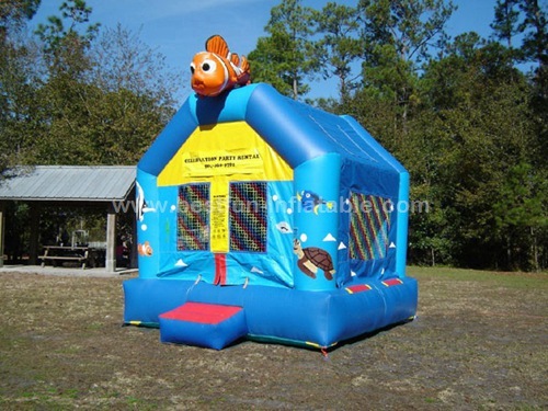 Party rental nemo bounce house for children