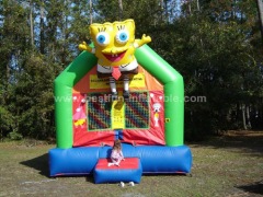 Sponge bob bounce house party inflatables
