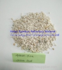 Low iron silica sand for high grade refractory made in China