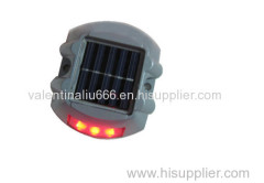 aluminum solar road stud road marker solar road stud flashing light