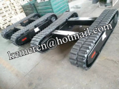 rubber track undercarriage track system