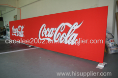 Customized Aluminum outdoor standing with banner
