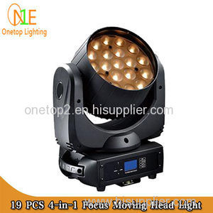 DJ Light Factory onetop LED Light 19pcs 12w big bee eye beam moving head light zoom effect lighting