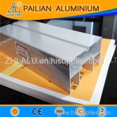 ZHL Factory Long Service Electrophoresis Silver White Aluminium Extrusion Window And Door Frame Window Glass Glazing Alu