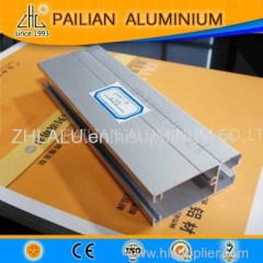 ZHL Factory Long Service Electrophoresis Silver White Aluminium Extrusion Window And Door Frame Window Glass Glazing Alu