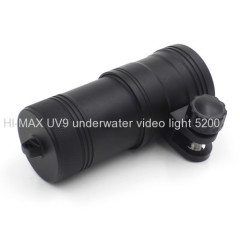 HI-MAX 5200 ys/ball mount professional diving torch for photo/video