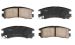 ceramic auto brake pad for chevrolet car