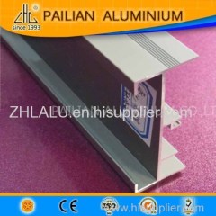 Anodized Champage Aluminium Buliding Material Extrusion Profiles For Door And Window Frame /Track Aluminium Profile