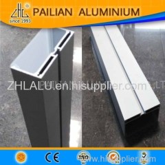 Aluminium Glass Instert Glazing Extrusion channel /Glazing Aluminium Tube