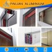 Aluminium office partition system extrusion aluminium movable partition wall office partition aluminum profile