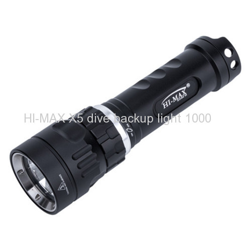 HI-MAX 1000 Diving Backup Light - Spot