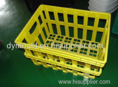 turnover box mould;turn over box;quick production mould;easy transportation turnover box mould; good plastic mould