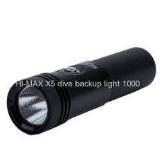 HI-MAX 650/350 tiny dive backup light