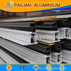 Aluminum extruded 6063 t5 aluminum profile /color powder coat Thermal barrier aluminum profile for window and doors pric