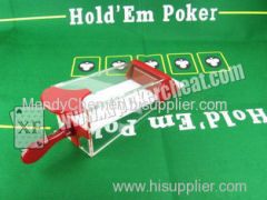 Magic Products Baccarat Dealing Shoes Poker Size New Technology / Blackjack
