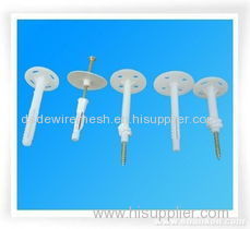 concrete wall insulation fixing iron nail