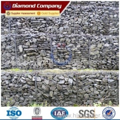 Heavy Galvanized Anti-rusted River Bank Protect Gabion Basket / Gabion Box for Retaining Wall