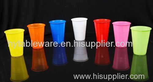 16oz(500ml)single color/double color PP water drinking cup without Lid - 1000 / Case