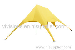 Aluminum Double Peak Star Tent