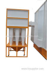 powder coating multi-cyclone booth