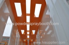 powder coating multi-cyclone booth
