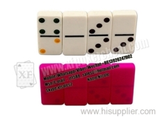 White Marked Dominoes For UV Contact Lenses Dominoes Games Gambling