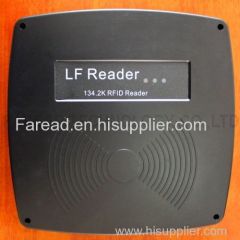 long distance LF Animal ID stationary reader 134.2khz RFID fixed door scanner gate ear tag reader RS485