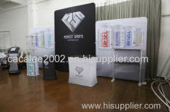 Exhibition booth advetising display(Tension fabric display stand)