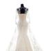 Faisata Women's Full Sl eeves Tulle Lace Fishtail Ivory Bridal Dress