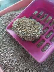high quality pet sand irregular shaped bentonite clumping cat litter