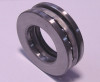 Thrust ball bearing with steel cage