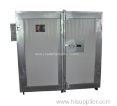 Electric powder coating curing oven