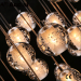 LED Bubble crystal ball chandelier American restaurant chandeliers chandeliers meteor shower
