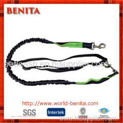 Reflective Bungee Nylon Webbing Hands free dog leash