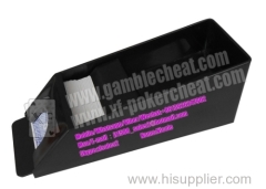 Colorful Baccarat Dealing Shoe With Poker Analyzer And Vibrator Casino Cheating Devices