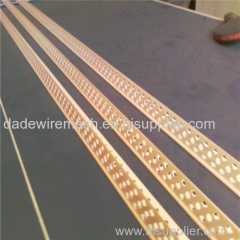 Chinese manufacturershigh quality pvc stucco stop corner beads with fiberglass wire mesh /plaster wall