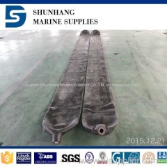 Long life ship rubber launching marine airbag