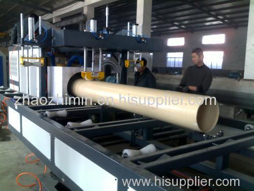 PA Corrugated pipe extruder line supplier in Qingdao