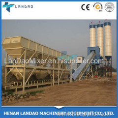 Hight quality HZS cement batching plant mobile concrete batching plant price