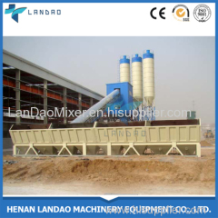 Hight quality HZS cement batching plant mobile concrete batching plant price