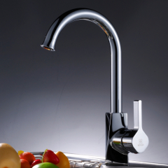 FUAO Single Handle UPC Zinc Kitchen Mixer Faucet