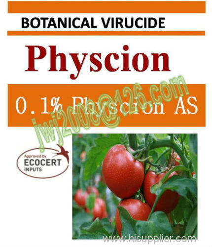 organic pesticide 0.1% Physcion AS botanic virucide nature