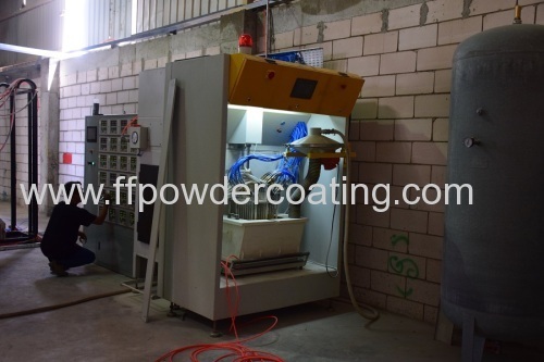 powder center for automatic powder coating