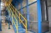 Vertical powder coating plant